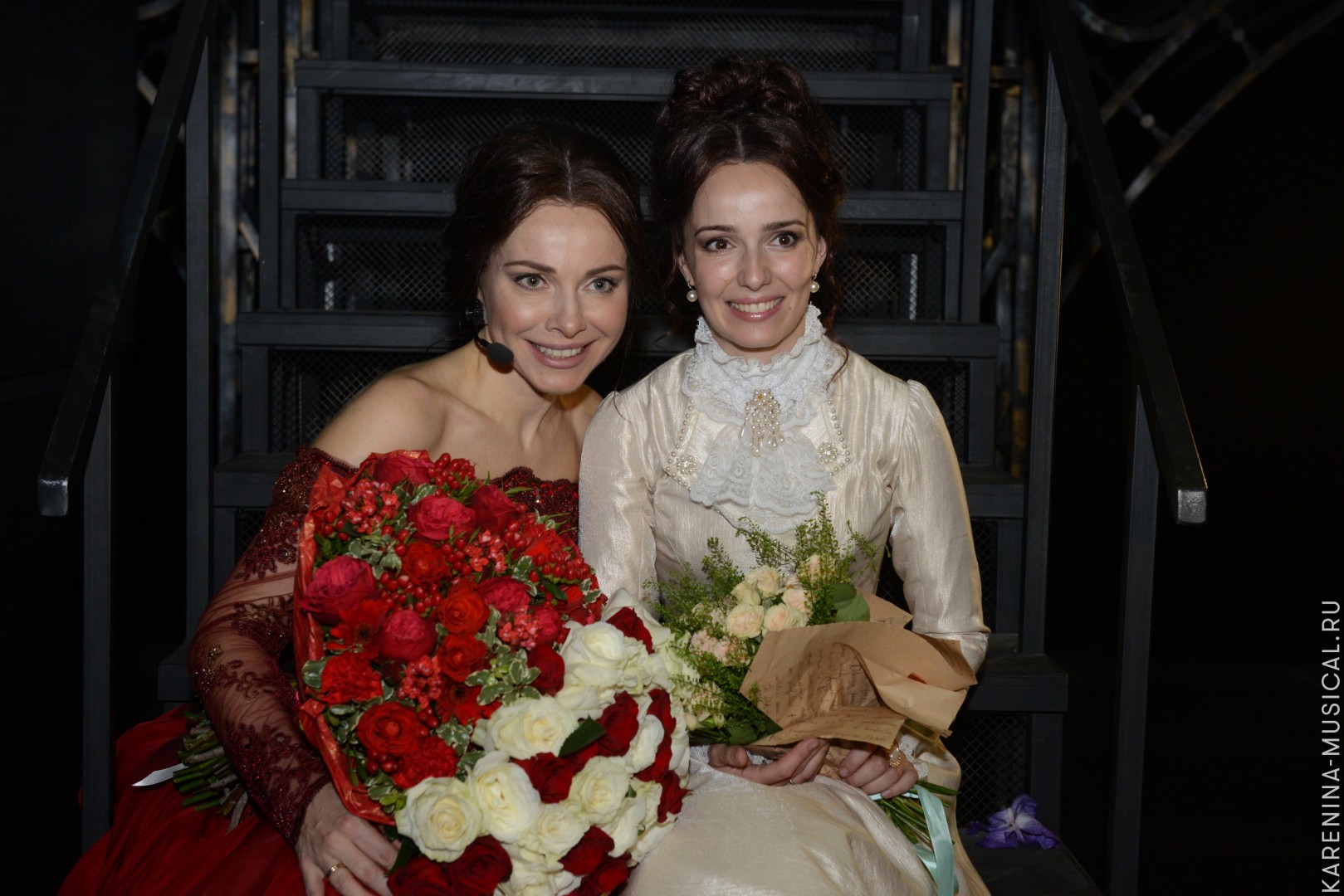 Екатерина Гусева и Валерия Ланская (исполнительницы роли Анны Карениной)