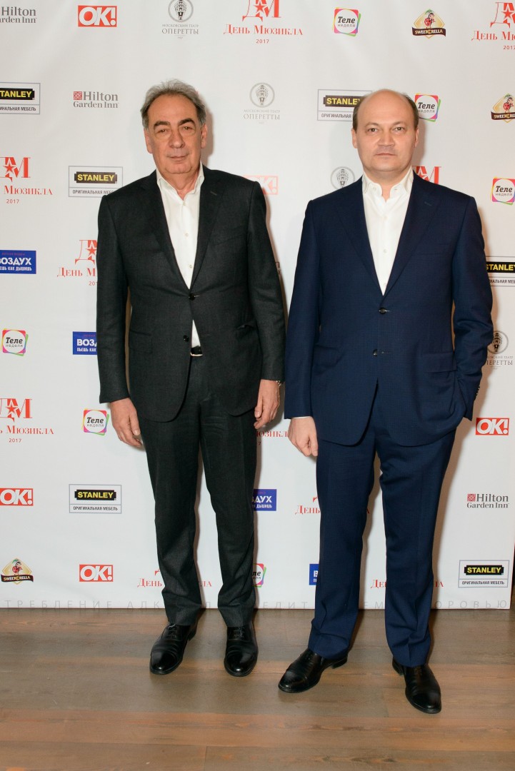Владимир Тартаковский и Алексей Болонин - основатели Дня мюзикла, продюсеры мюзиклов «Анна Каренина», «Граф Орлов», «Монте-Кристо»