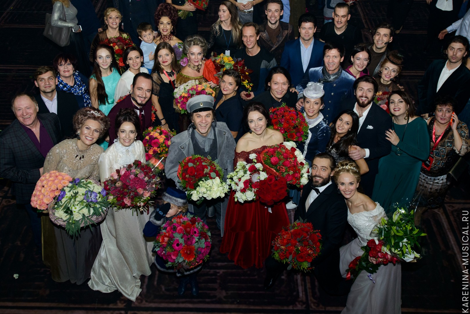 Артисты мюзикла «Анна Каренина»