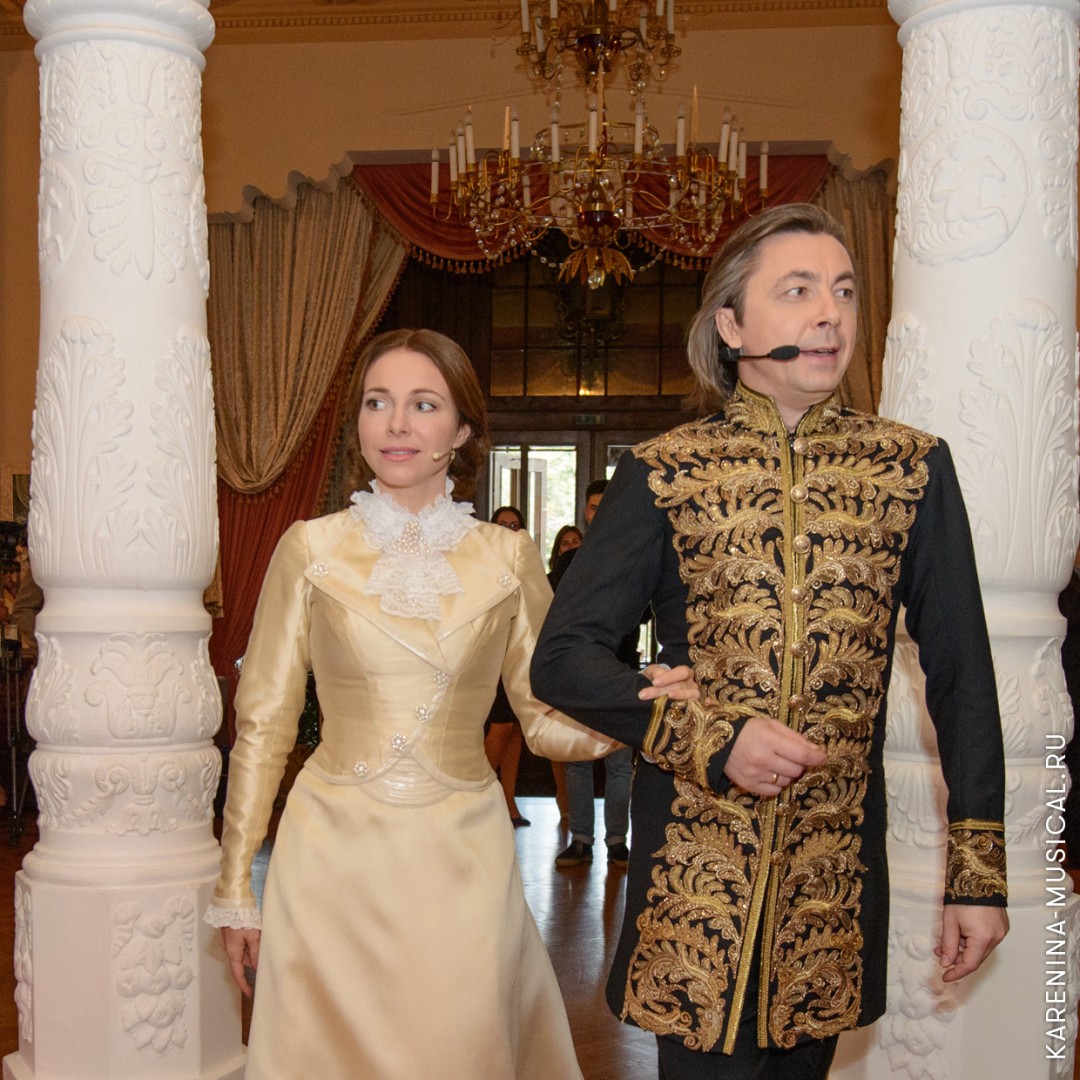 Екатерина Гусева и Игорь Балалаев - исполнители ролей Анны Карениной и Алексея Каренина
