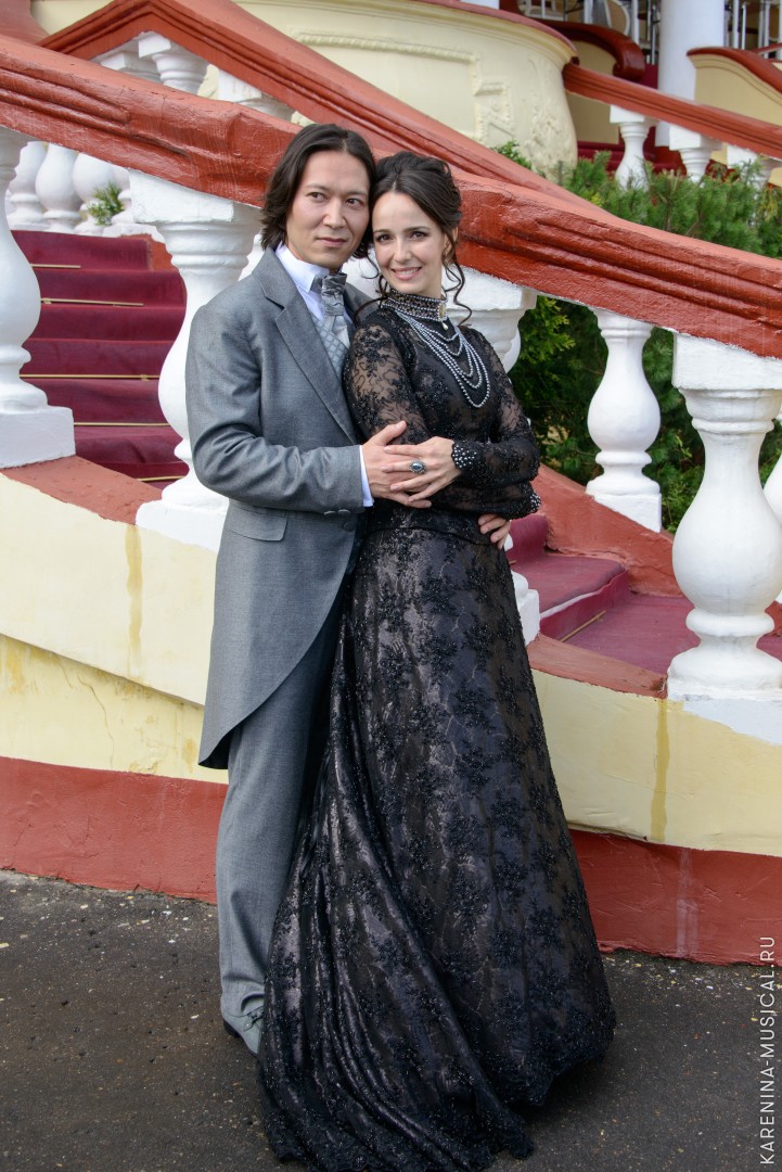 Сергей Ли и Валерия Ланская - исполнители ролей Алексея Вронского и Анны Карениной