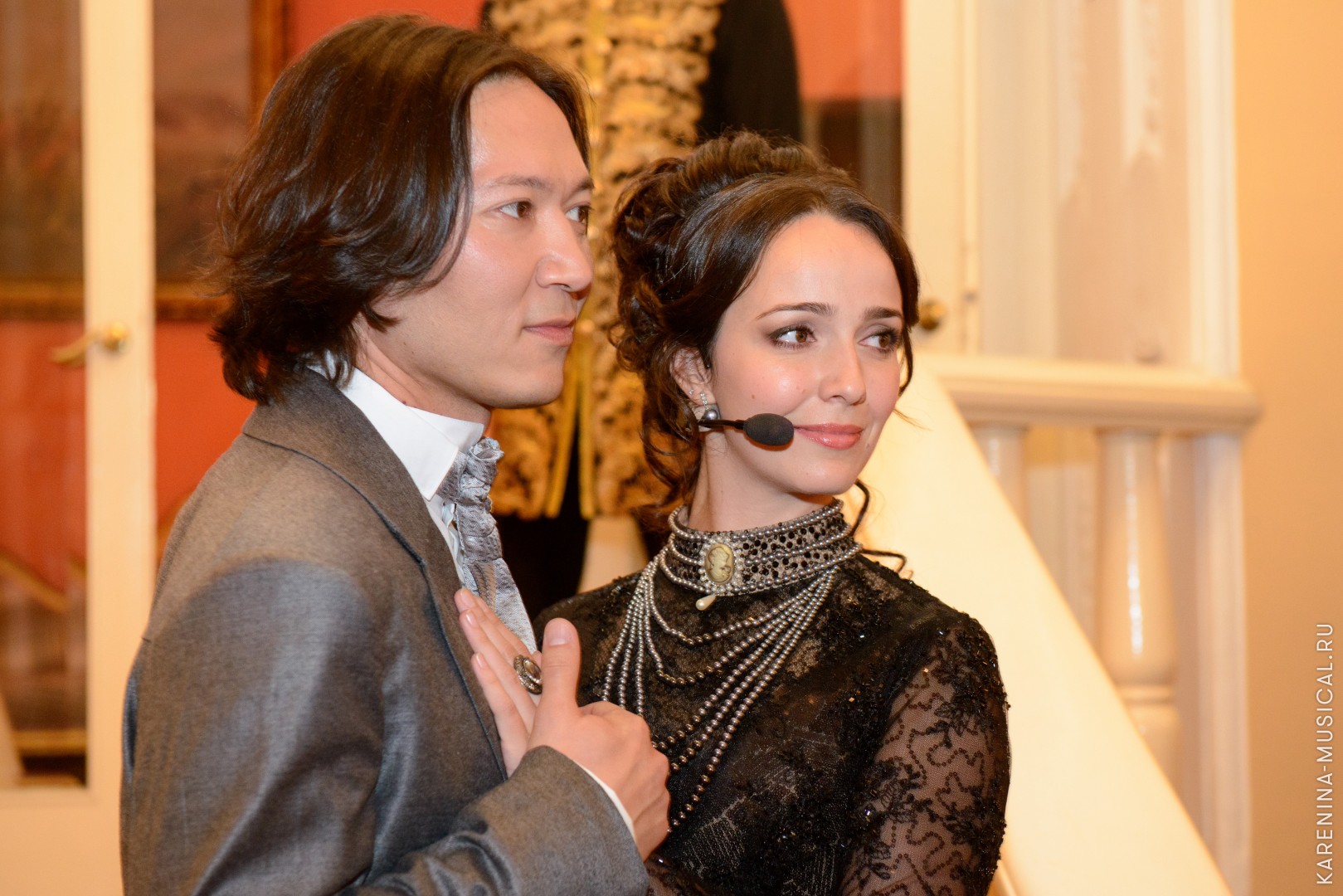 Сергей Ли и Валерия Ланская - исполнители ролей Алексея Вронского и Анны Карениной