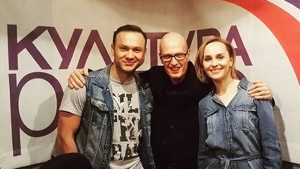 Наталия Быстрова и Дмитрий Ермак в программе «Театральная среда братьев Верников» на радио «Культура»